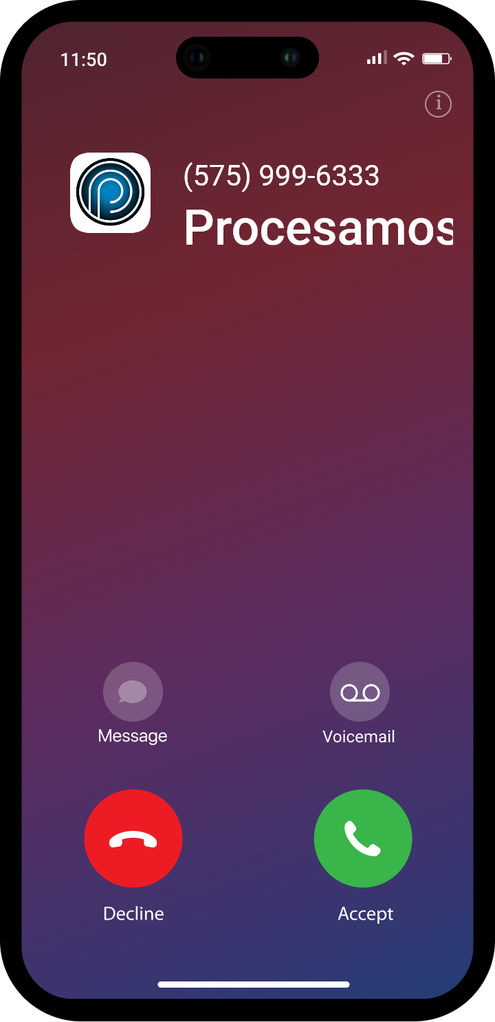 BCID display on iPhone